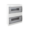 ABCtech Rozvaděč RN-24 Fala (N+PE) IP40 plastový 2x12 nástěnný / průhledné dveře ABCtech Rozvaděč RN-24 Fala (N+PE) IP40 plastový 2x12 nástěnný / průhledné dveře