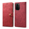 Pouzdro flipové Lenuo Leather pro Poco F3, červená Pouzdro flipové Lenuo Leather pro Poco F3, červená