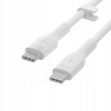Kábel Belkin USB-C – USB-C 1 m biely Kábel Belkin USB-C – USB-C 1 m biely
