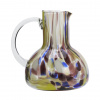 MADAM STOLTZ Sklenený džbán z brokového skla 17 cm MADAM STOLTZ Sklenený džbán z brokového skla 17 cm