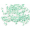 Plastové voskové korálky / perly Glance Ø4 mm 10g mint Plastové voskové korálky / perly Glance Ø4 mm 10g mint