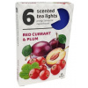 Vonné čajové sviečky 6ks-Red Currant & Plum Vonné čajové sviečky 6ks-Red Currant & Plum