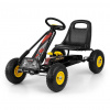 Detská šliapacia motokára Go-kart Milly Mally Thor čierna Detská šliapacia motokára Go-kart Milly Mally Thor čierna