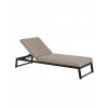 Doppler Melia LIKA-TEX® mocca - luxusní záhradní ležadlo Doppler Melia LIKA-TEX® mocca - luxusní záhradní ležadlo