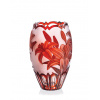 Bohemia Crystal Brúsená váza 80711/GR/lilie/300mm Bohemia Crystal Brúsená váza 80711/GR/lilie/300mm