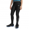Under Armour HeatGear Graphic detské legíny, čierne Under Armour HeatGear Graphic detské legíny, čierne