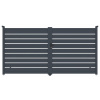 Brána G21 Reno 350x176 cm dvoukřídlá, antracitová Brána G21 Reno 350x176 cm dvoukřídlá, antracitová