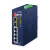 PLANET Netzwerkgeräte Nespravované Fast Ethernet (10/100) Podpora napájania cez Ethernet (PoE) Modrá (IFGS-624PTF) PLANET Netzwerkgeräte Nespravované Fast Ethernet (10/100) Podpora napájania cez Ethernet (PoE) Modrá (IFGS-624PTF)