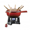 Sada na fondue SAAS-FEE červené 20 cm - SPRING SOLINGEN (SAAS-FEE sada na fondue, červené - SPRING SOLINGEN) Sada na fondue SAAS-FEE červené 20 cm - SPRING SOLINGEN (SAAS-FEE sada na fondue, červené - SPRING SOLINGEN)