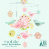 Djeco Little Big room Zavesená dekorácia s vtáčikmi – Spring Birds Djeco Little Big room Zavesená dekorácia s vtáčikmi – Spring Birds