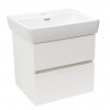 Naturel Koupelnová skříňka s keramickým umyvadlem Laufen Project 52,5x51x45,3 cm bílá lesk PROJECT260BI Naturel Koupelnová skříňka s keramickým umyvadlem Laufen Project 52,5x51x45,3 cm bílá lesk PROJECT260BI