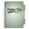 Kołozeszyt Pukka Pad A5 Project Book Sage zielony Kołozeszyt Pukka Pad A5 Project Book Sage zielony