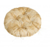 Bellatex Sedák Adéla kulatý prošívaný, Hadí kůže hnědá - průměr 40 cm Bellatex Sedák Adéla kulatý prošívaný, Hadí kůže hnědá - průměr 40 cm