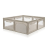 LIONELO Ohrádka pre deti Willow XL Beige Sand 187 x 207 cm LIONELO Ohrádka pre deti Willow XL Beige Sand 187 x 207 cm