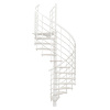 Minka STAIRS Kombinované točité schodisko Fusion biela/biela pr. 120 cm Minka STAIRS Kombinované točité schodisko Fusion biela/biela pr. 120 cm