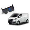 Oceľový kryt motora + prevodovky pre FORD Transit Custom, 2017-23 / 2WD, motor: 2.0 TD Oceľový kryt motora + prevodovky pre FORD Transit Custom, 2017-23 / 2WD, motor: 2.0 TD
