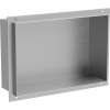 Mexen X-Wall-NR zapustená polica bez lemovania 30 x 20 cm, inox - 1911302010 Mexen X-Wall-NR zapustená polica bez lemovania 30 x 20 cm, inox - 1911302010