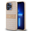 AppleMix DKNY Opakovaný tónový kryt pre Apple iPhone 15 Pro Max - umelá koža - ružový AppleMix DKNY Opakovaný tónový kryt pre Apple iPhone 15 Pro Max - umelá koža - ružový