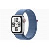 Apple Watch SE Cell/44mm/Silver/Sport Band/Winter Blue PR1-MRHM3QC/A