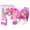 LEAN TOYS Skladací veľký kufrík do domčeka pre bábiky LEAN TOYS Skladací veľký kufrík do domčeka pre bábiky