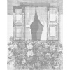 ZUTY Bodkovanie - OKNO S ROZKVITNUTÝMI KVETMI Rámovanie: bez rámu a bez vypnutia plátna, Rozmer: 80x100 cm ZUTY Bodkovanie - OKNO S ROZKVITNUTÝMI KVETMI Rámovanie: bez rámu a bez vypnutia plátna, Rozmer: 80x100 cm