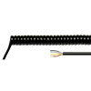 HELU 86466 špirálový kábel H07BQ-F 1000 mm / 4000 mm 2 x 1.5 mm² čierna 1 ks; 86466 HELU 86466 špirálový kábel H07BQ-F 1000 mm / 4000 mm 2 x 1.5 mm² čierna 1 ks; 86466