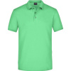 James & Nicholson | JN 710, Pánske piqué polo, zelená lime, M James & Nicholson | JN 710, Pánske piqué polo, zelená lime, M