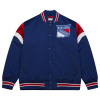 Mitchell & Ness Pánska Bunda New York Rangers NHL Heavyweight Satin Jacket Veľkosť: XL Mitchell & Ness Pánska Bunda New York Rangers NHL Heavyweight Satin Jacket Veľkosť: XL