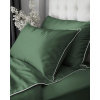 Jednofarebná saténová návliečka 140x200 zelená Jednofarebná saténová návliečka 140x200 zelená
