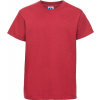 Russell | 180B, Detské tričko z ťažkej bavlny, červená classic, 128 Russell | 180B, Detské tričko z ťažkej bavlny, červená classic, 128