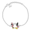 Disney Krásny strieborný náramok Mickey and Minnie Mouse BS00044SL-55.CS Disney Krásny strieborný náramok Mickey and Minnie Mouse BS00044SL-55.CS