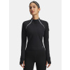 Dámske tričko Under Armour UA Velociti Pro CW Half Zip-BLK Čierna MD Dámske tričko Under Armour UA Velociti Pro CW Half Zip-BLK Čierna MD