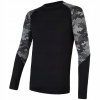 Sensor Pánske tričko Merino Impress dlhé čierne včelí plást M Sensor Pánske tričko Merino Impress dlhé čierne včelí plást M