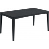 ALLIBERT GIRONA TABLE ROUND Wicker antracit (233563) - plastový záhradný stôl ALLIBERT GIRONA TABLE ROUND Wicker antracit (233563) - plastový záhradný stôl