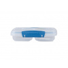 Sistema Delený desiatový box To Go Small Split s 2 oddielmi 350 ml, modrá Sistema Delený desiatový box To Go Small Split s 2 oddielmi 350 ml, modrá