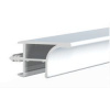 Horizontálny LED profil Gola pre horné skrinky Griffe, strieborný elox 6000mm Horizontálny LED profil Gola pre horné skrinky Griffe, strieborný elox 6000mm