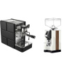 Stone Espresso Plus + Eureka Mignon Specialita, WD white, walnut Stone Espresso Plus + Eureka Mignon Specialita, WD white, walnut