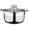 Galicja Titánový hrniec Galicia 24 cm 5,8 l – nerezová oceľ s vekom Galicja Titánový hrniec Galicia 24 cm 5,8 l – nerezová oceľ s vekom