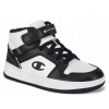 DETSKÉ TOPÁNKY CHAMPION MID S32412-WW019 športové vysoké bielo-čierne 31 DETSKÉ TOPÁNKY CHAMPION MID S32412-WW019 športové vysoké bielo-čierne 31