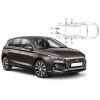 Slnečné clony na okná - HYUNDAI i30 hatchback (2017) - Komplet sada Slnečné clony na okná - HYUNDAI i30 hatchback (2017) - Komplet sada