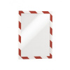 Durable Samolepiaci Duraframe Security A4, červeno-biely, bal.2 ks Durable Samolepiaci Duraframe Security A4, červeno-biely, bal.2 ks