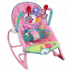 Hojdacie kresielko s vibráciou a hudbou Opička ružové Hojdacie kresielko s vibráciou a hudbou Opička ružové