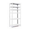 Policový regál Trestles RH 2000x800x600, nosnosť 2100 kg, 6 políc Farba: biela, Typ police: drevená MDF 5,4 mm Policový regál Trestles RH 2000x800x600, nosnosť 2100 kg, 6 políc Farba: biela, Typ police: drevená MDF 5,4 mm