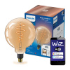 LED žiarovka E27 Sphere G200 6W = 25W 390lm 2000-5000K TW FILAMENT Amber Smart SMART WiFi Bluetooth App WiZ Philips LED žiarovka E27 Sphere G200 6W = 25W 390lm 2000-5000K TW FILAMENT Amber Smart SMART WiFi Bluetooth App WiZ Philips