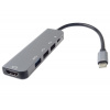 PremiumCord USB-C na HDMI + USB3.0 + 2x USB2.0 + PD(power delivery) adaptér ku31dock15 PremiumCord USB-C na HDMI + USB3.0 + 2x USB2.0 + PD(power delivery) adaptér ku31dock15