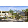 Vitavia Garden Skleník VITAVIA DIANA 9900 PC 4 mm strieborný LG4231 Vitavia Garden Skleník VITAVIA DIANA 9900 PC 4 mm strieborný LG4231