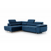 BOGART. Rohová sedačka s funkcí spaní Annabelle levá - tmavě modrá Monolith 77 BOGART. Rohová sedačka s funkcí spaní Annabelle levá - tmavě modrá Monolith 77