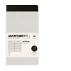 Zošit LEUCHTTURM1917 Jottbook Double, Light Grey & Black, Flexcover, 80 g/m2 papier, 59 p., riadkovaný Zošit LEUCHTTURM1917 Jottbook Double, Light Grey & Black, Flexcover, 80 g/m2 papier, 59 p., riadkovaný