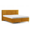 DREVONA Manželská posteľ 160 cm DREVONA® ZARA, žltá Terra 48 DREVONA Manželská posteľ 160 cm DREVONA® ZARA, žltá Terra 48