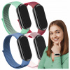 Zestaw 4x pasek opaska do Xiaomi Mi Band 8 a Mi Band 9 smartband smartwatch Zestaw 4x pasek opaska do Xiaomi Mi Band 8 a Mi Band 9 smartband smartwatch
